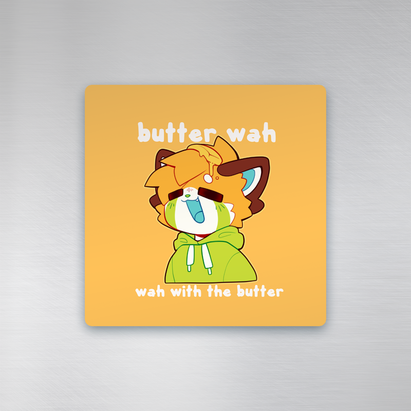 Butter Wah Sticker