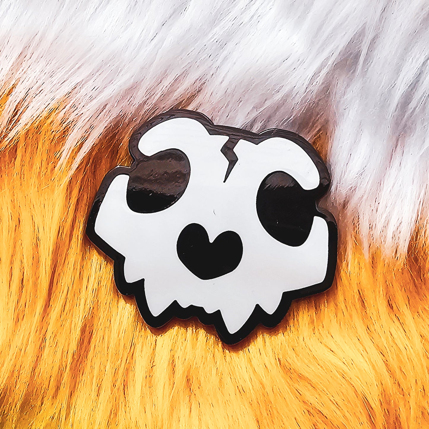 Skull Enamel Pin