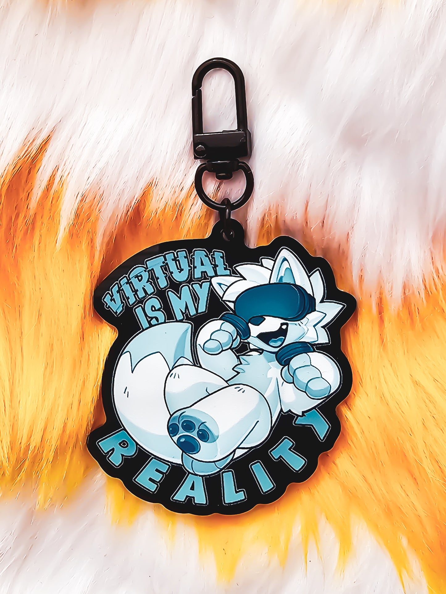 Virtual is my Reality Keychain