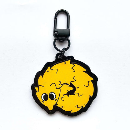 Yellow Werm Keychain - [CLEARANCE]