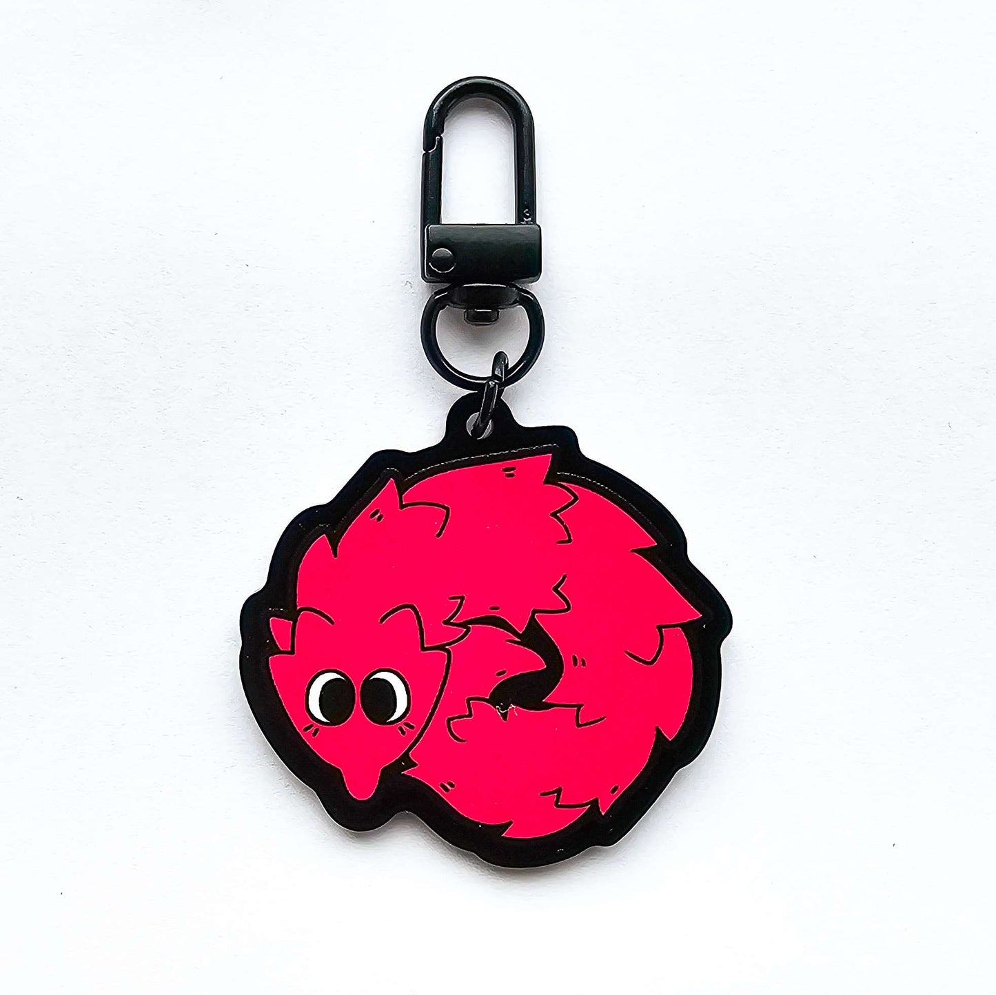 Pink Werm Keychain - [CLEARANCE]