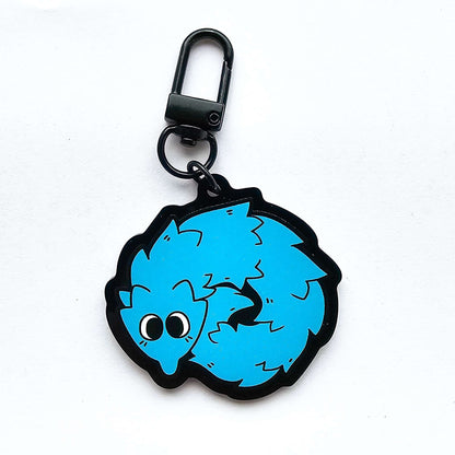 Blue Werm Keychain - [CLEARANCE]