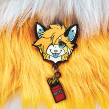 Load image into Gallery viewer, CorgiBeans Pocky Enamel Pin
