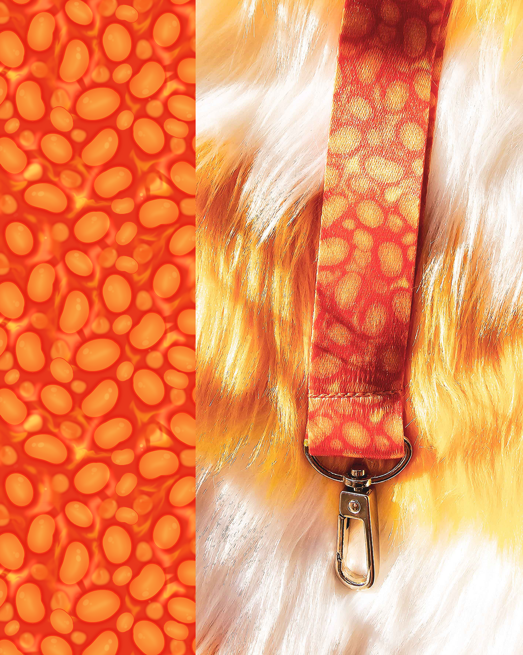 Baked beans Lanyard