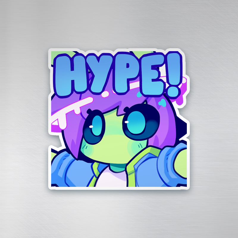 HYPE Alienarcade Sticker
