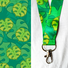 Load image into Gallery viewer, Monstera Lanyard
